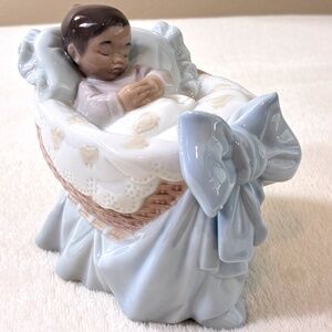 Lladro A New Treasure Boy Black Legacy